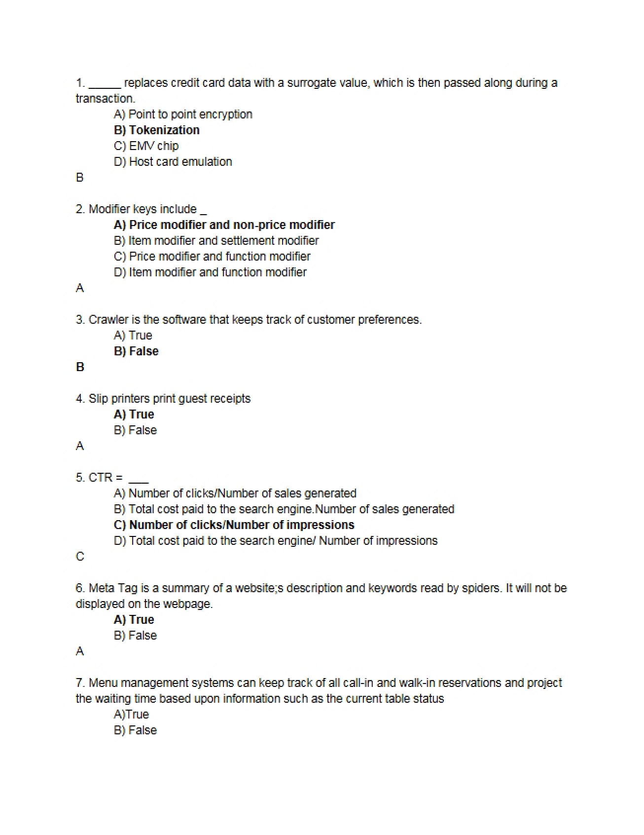Exam Practice