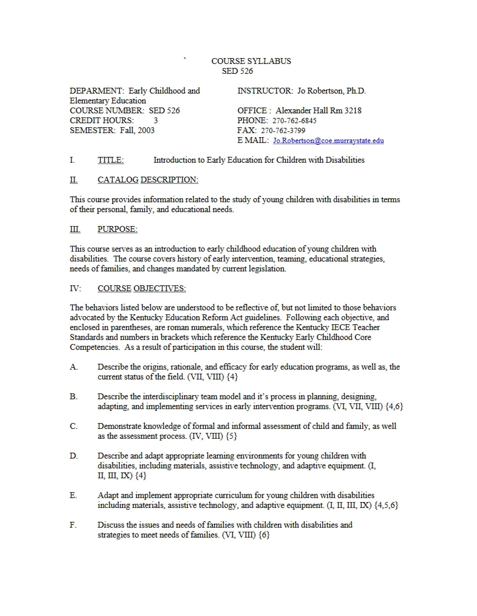 Syllabus