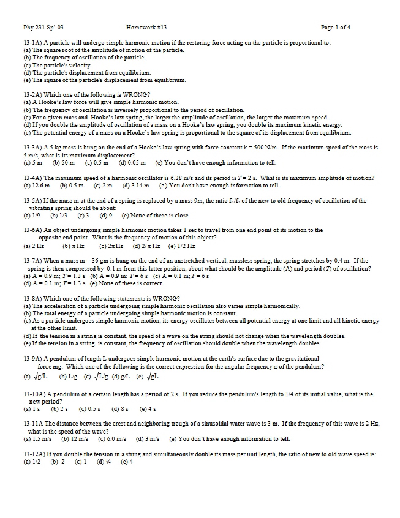 Homework 13