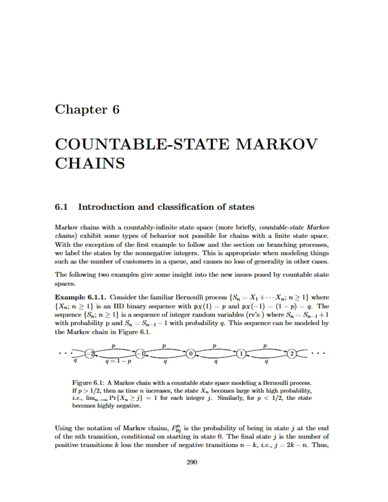 Markov Chains: Countable-State
