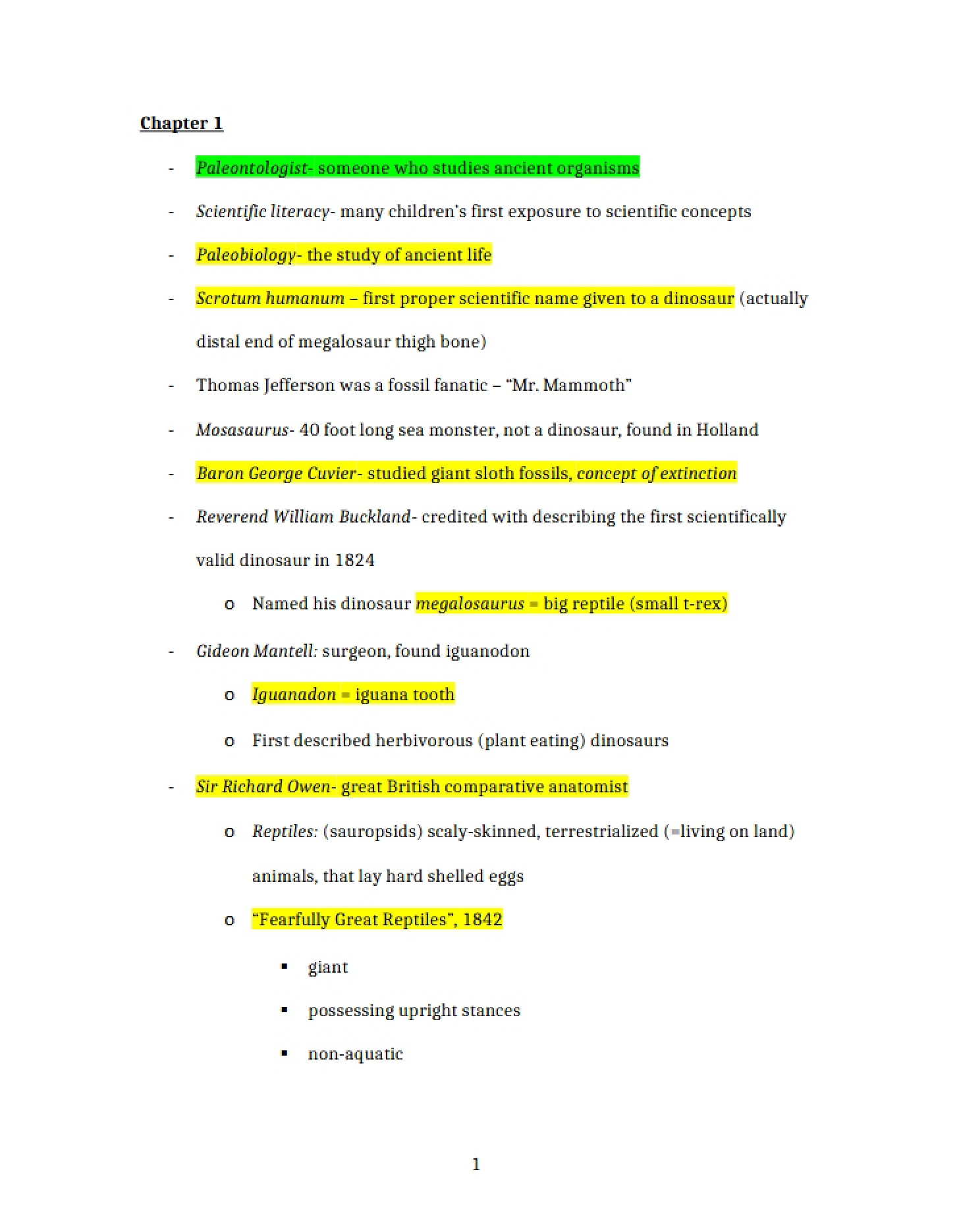 Module One Introductory Concepts