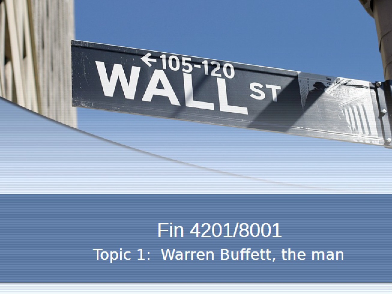 Man Warren Buffett