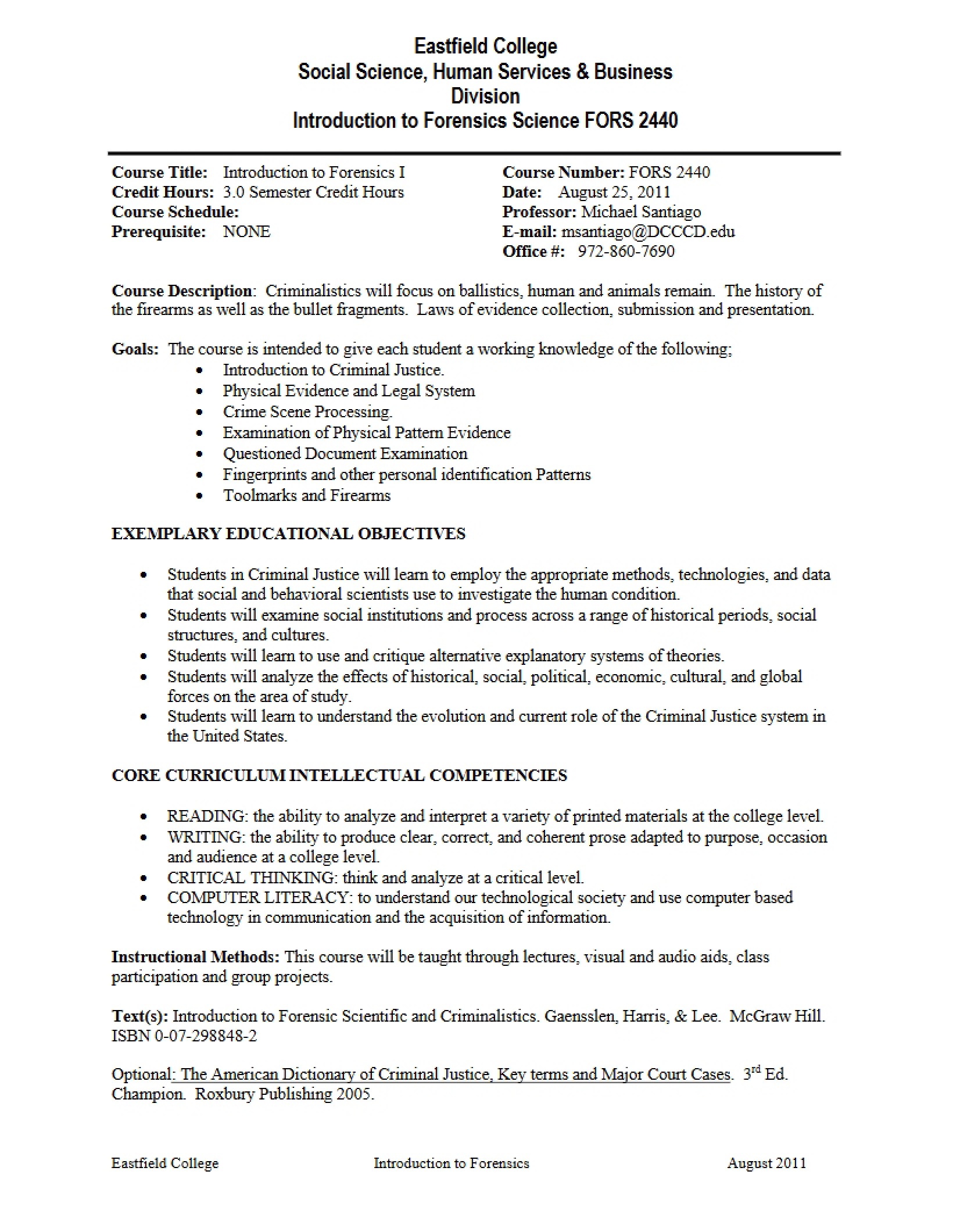 Syllabus