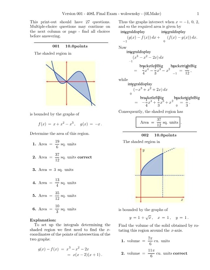 Final Exam for 408L