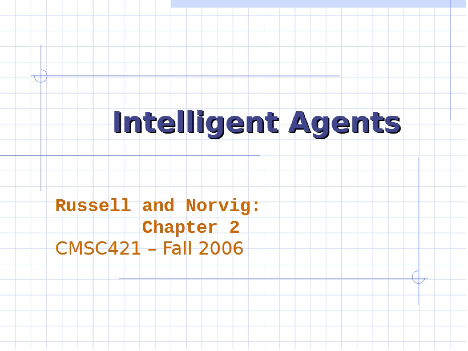 Principles of Autonomous Acting Agents