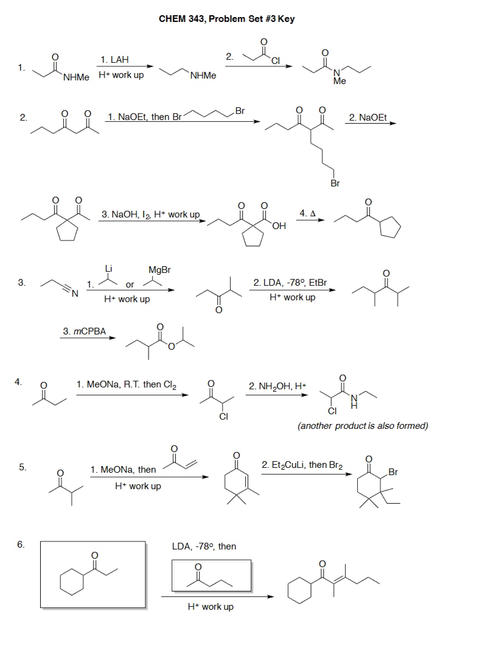 Key for Problem Set 3