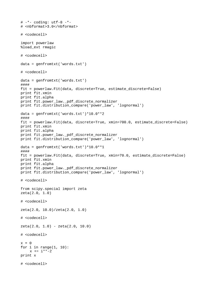 Data Distribution Analysis - Power Law vs Lognormal
