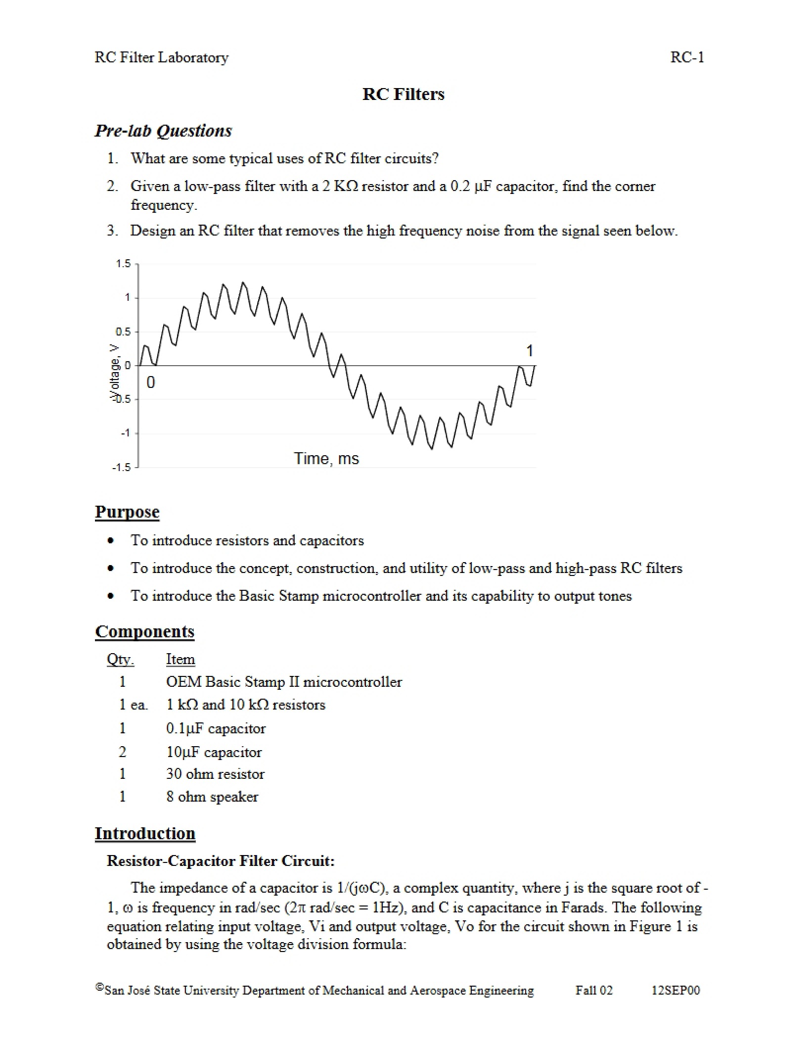 Filters (RC)