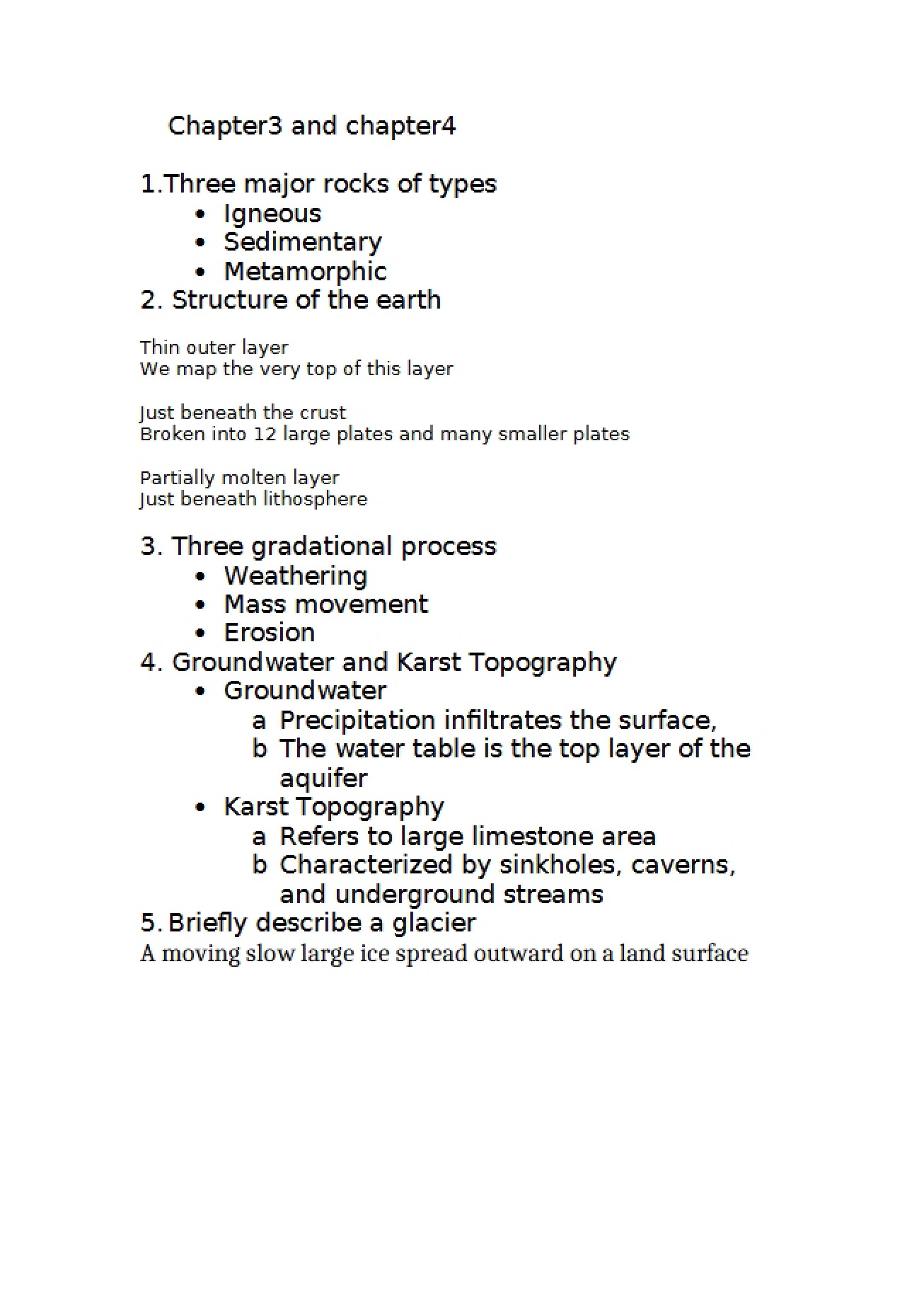 Intro Geography Chapter 3