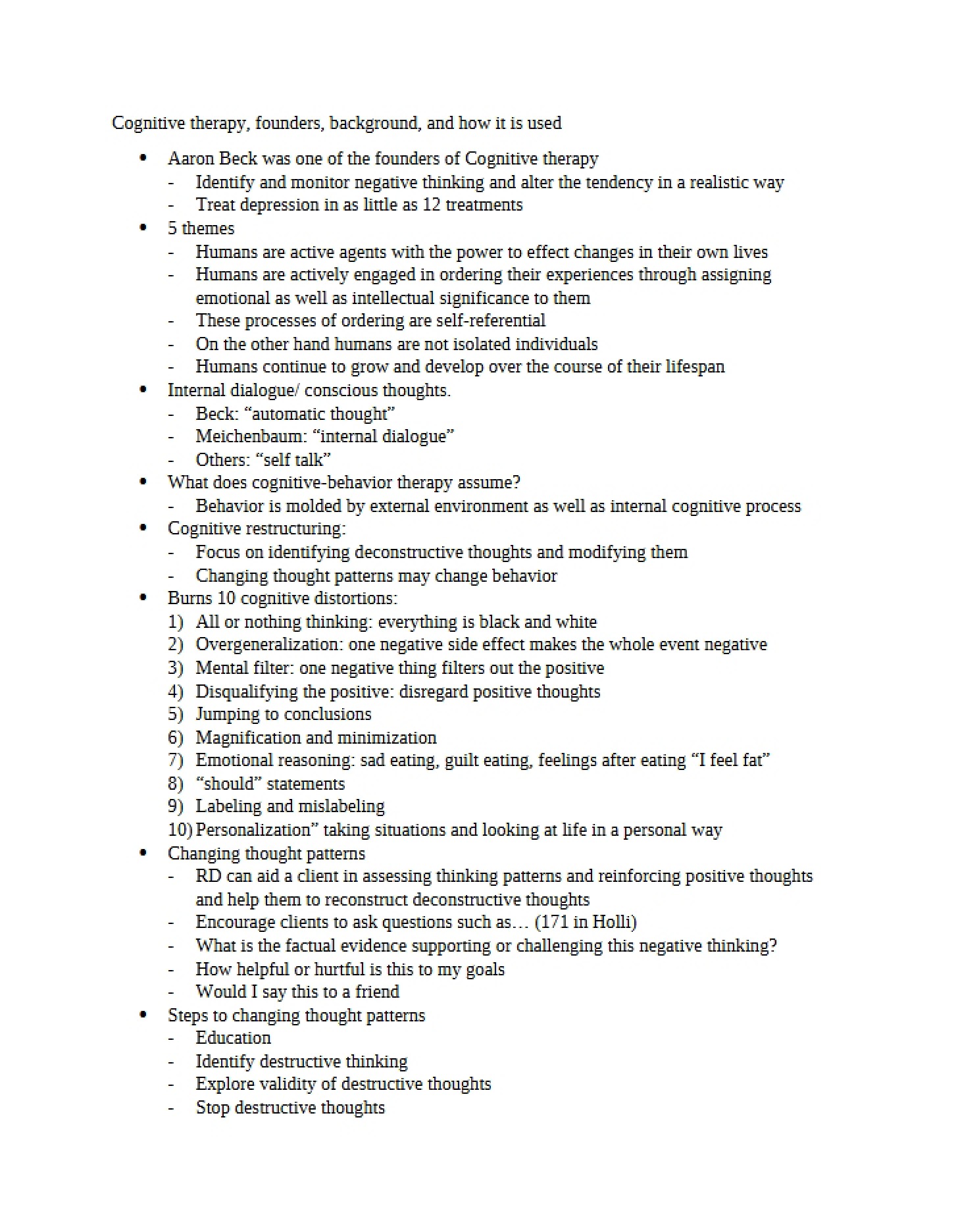 Second Examination