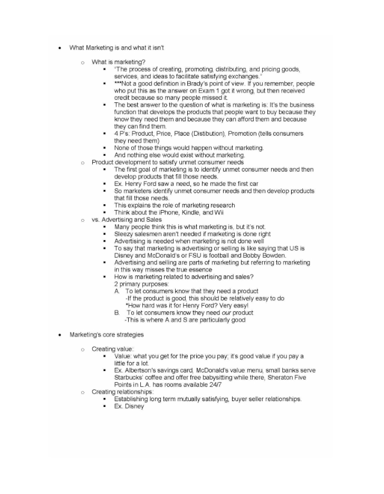 Principles of Marketing
