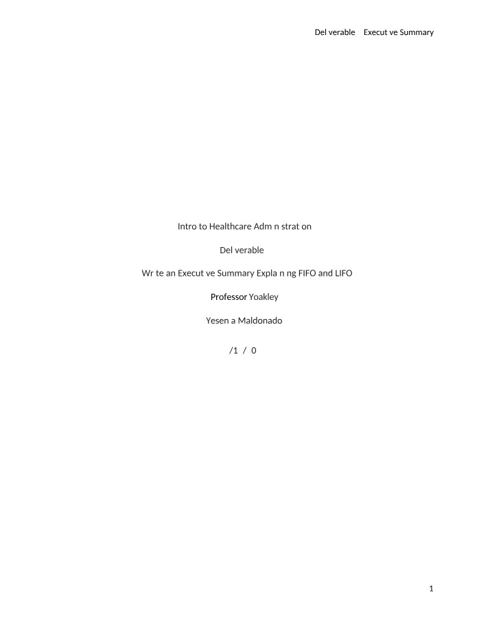 FIFO and LIFO Inventory Systems in Healthcare