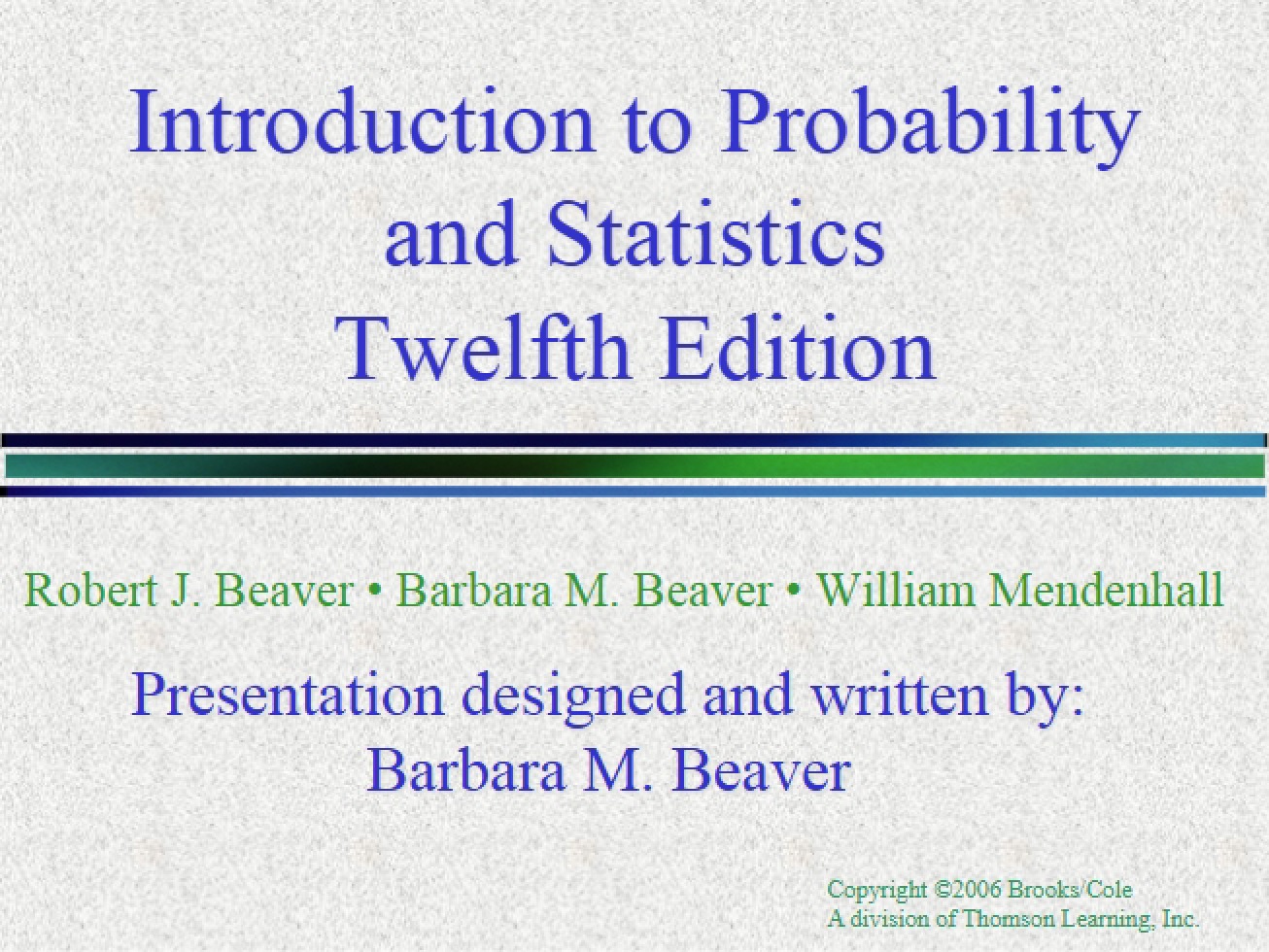 Descriptive Statistics (Chapter 2)
