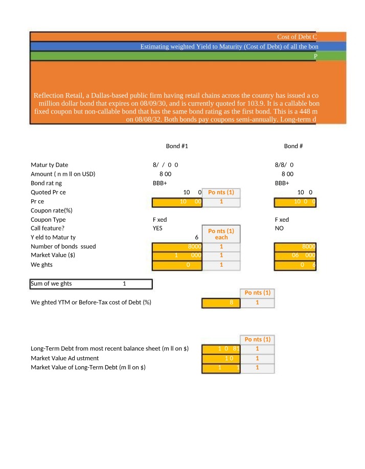 FINA 3313 - Chapter 8 Spreadsheet