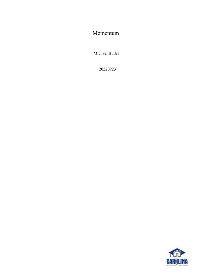 Momentum in Elastic Collisions - Data Analysis