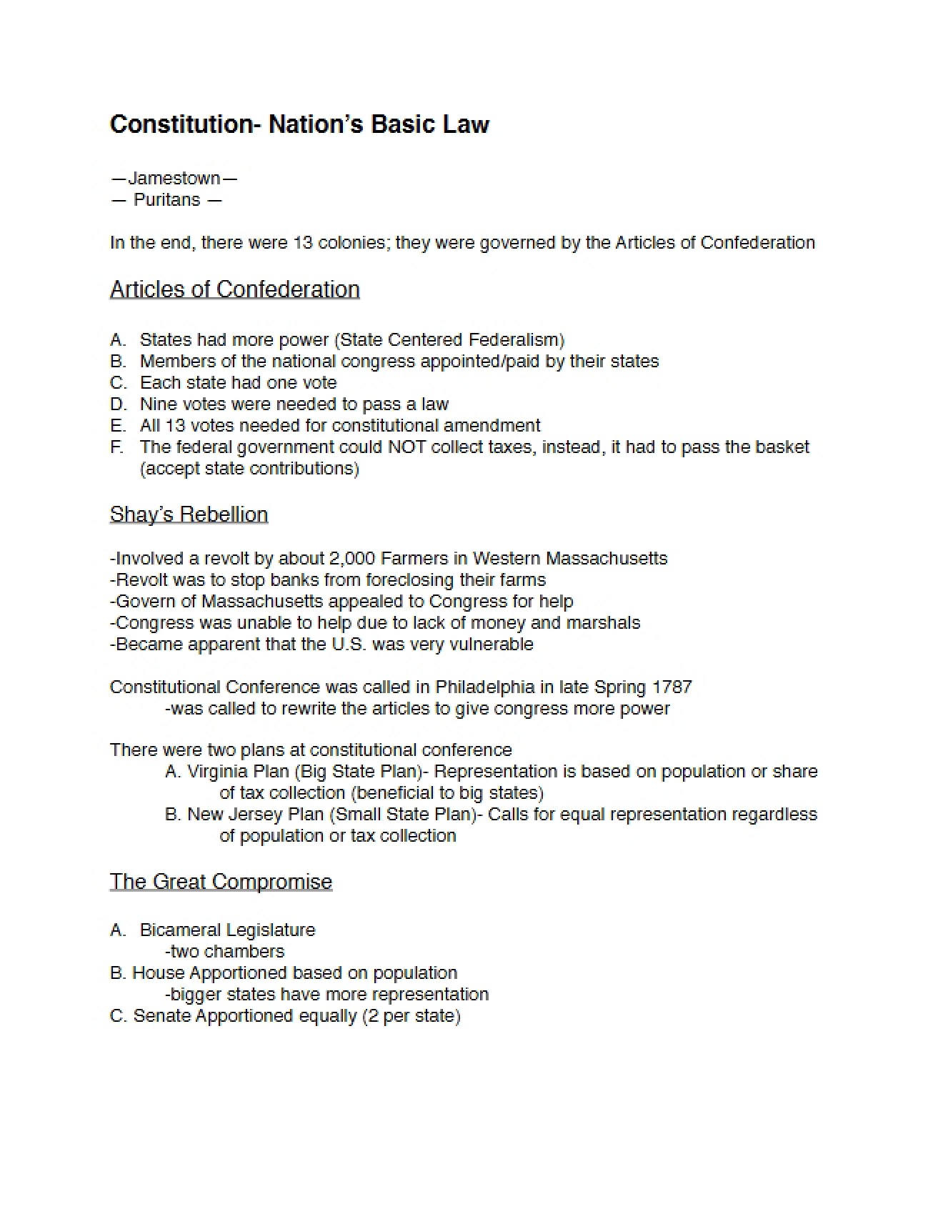 Constitution Our Nation's Basic Law
