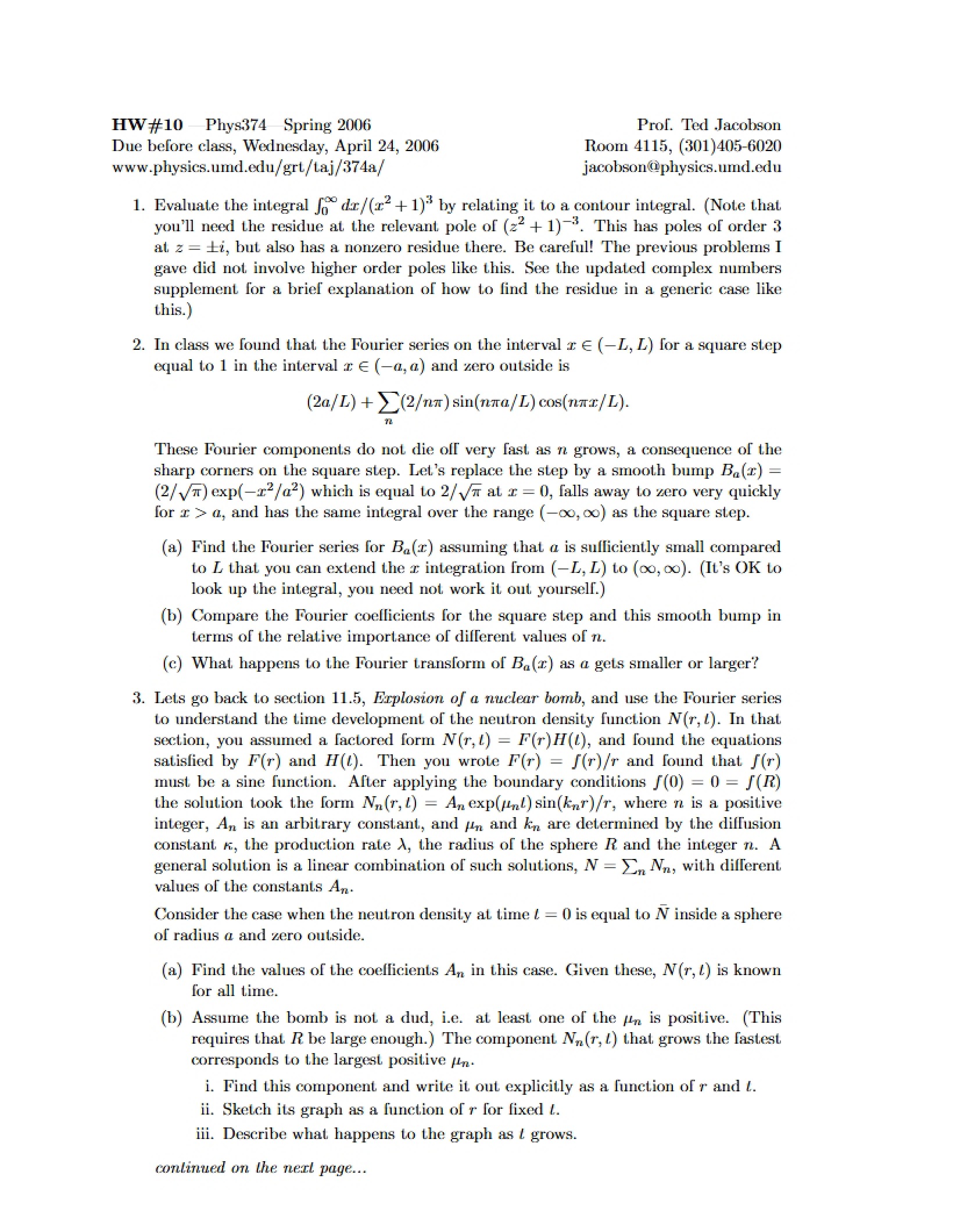 Assignment Number Ten