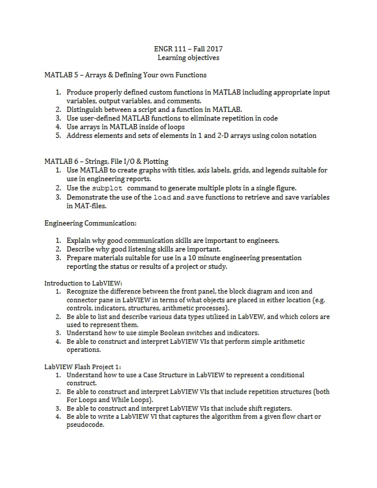Answer to a Review Question for Chapter 6