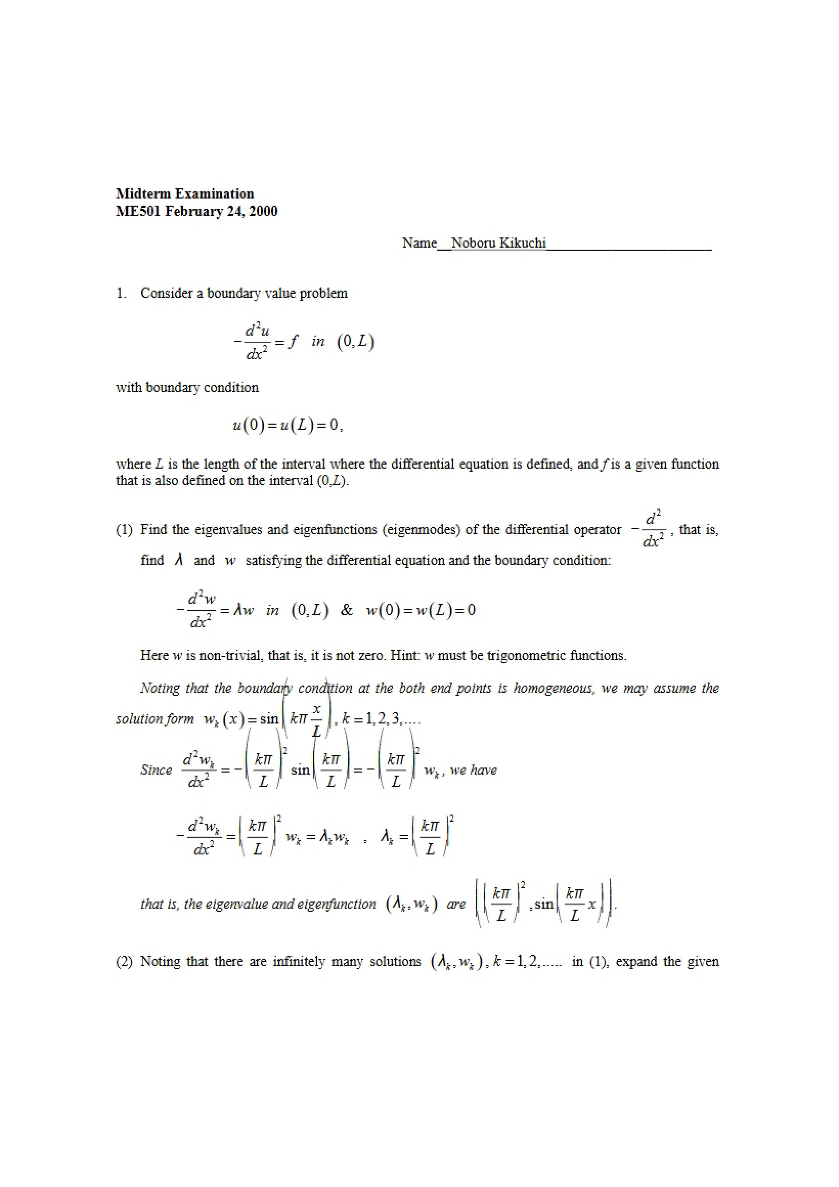 Analytical Methods Exam Guide