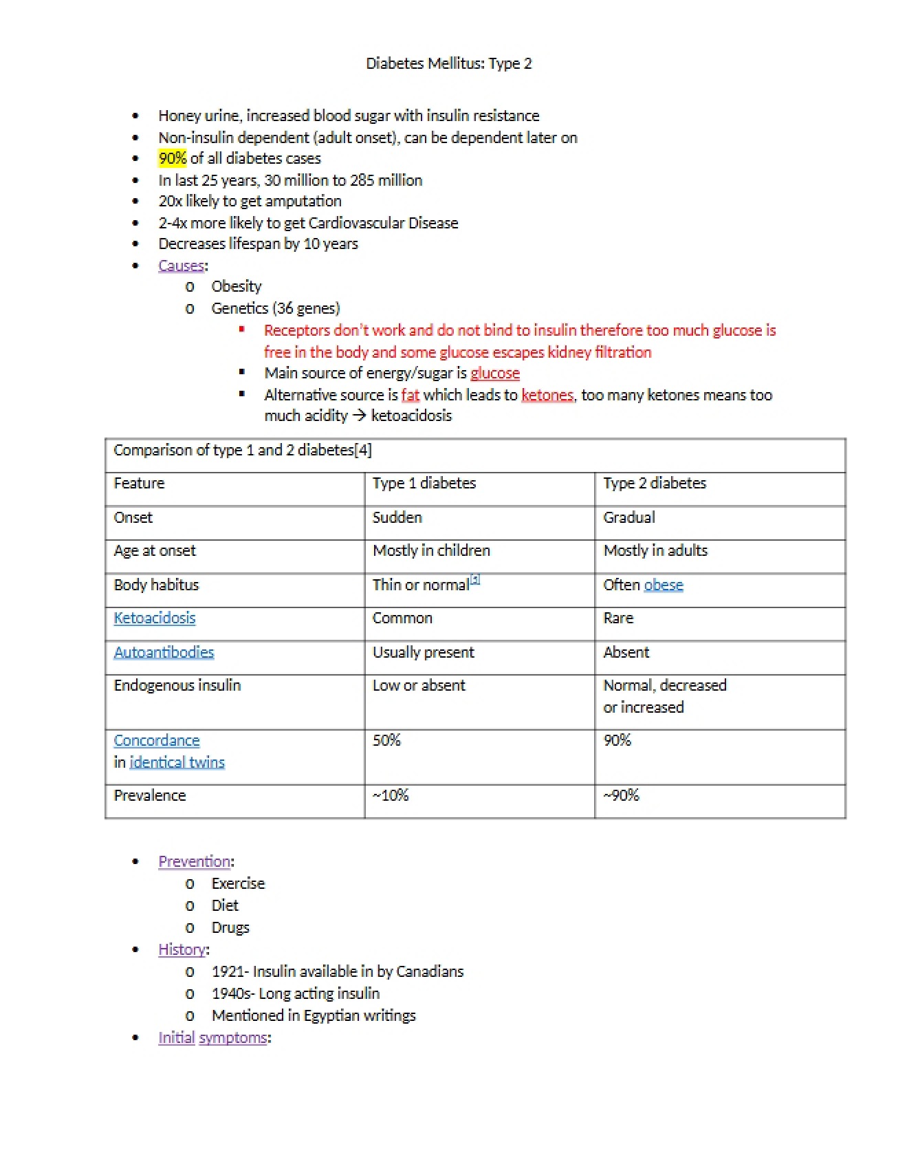 Type 2 Diabetes Mellitus
