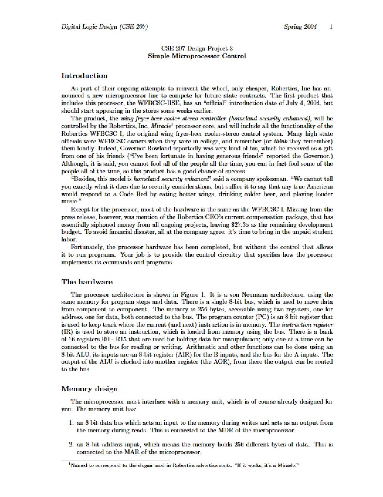 Syllabus - Digital Logic Design