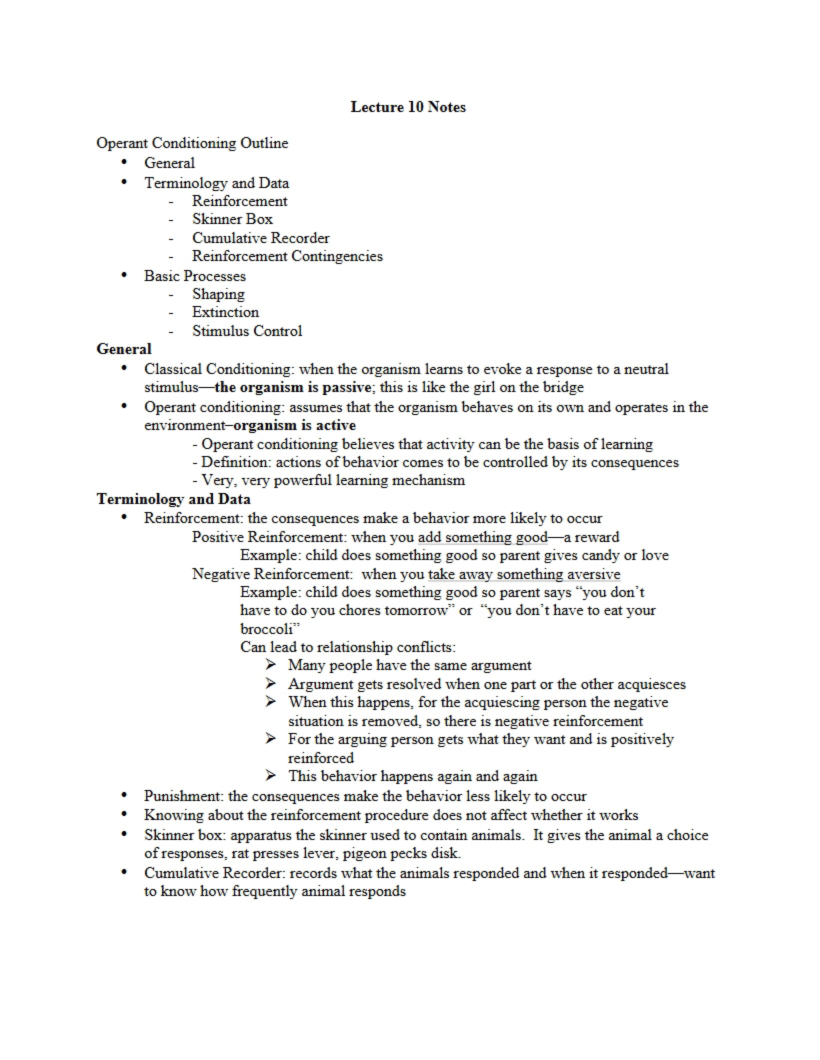 Academic Lecture Notes