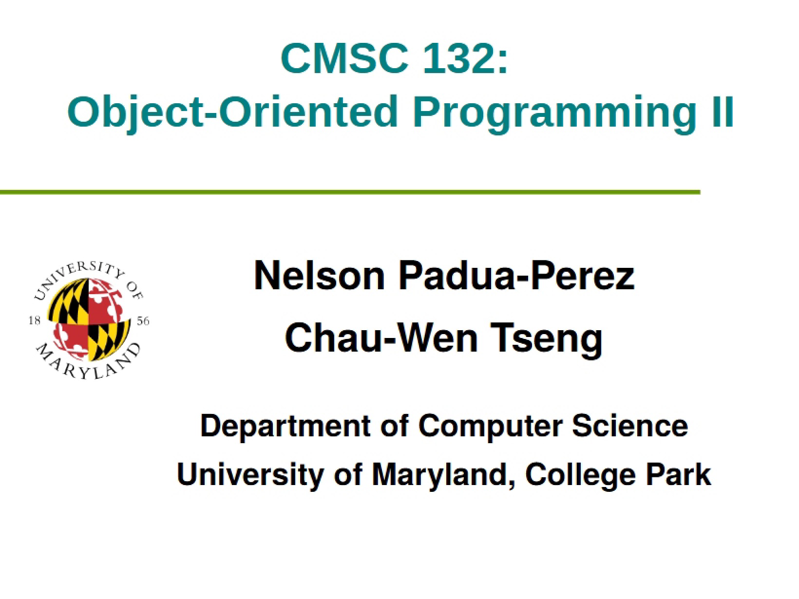 Object-Oriented Programming Part 2