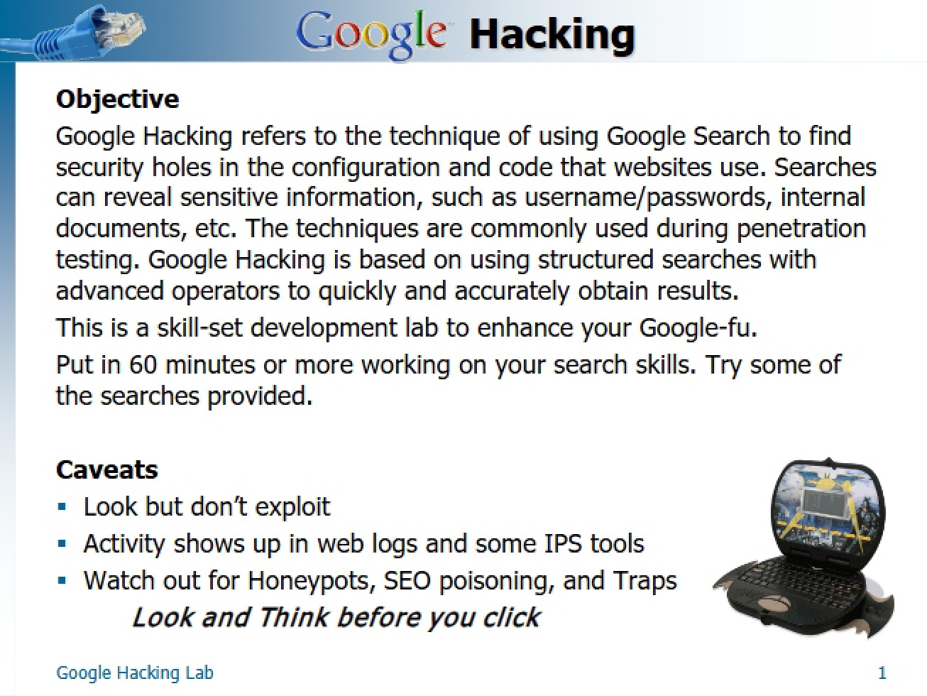 Hacking with Google