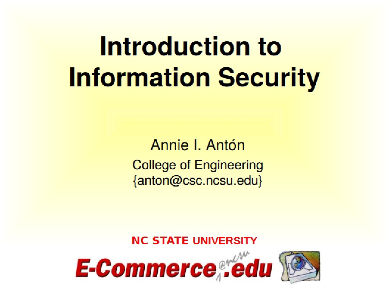 Information Security Introduction