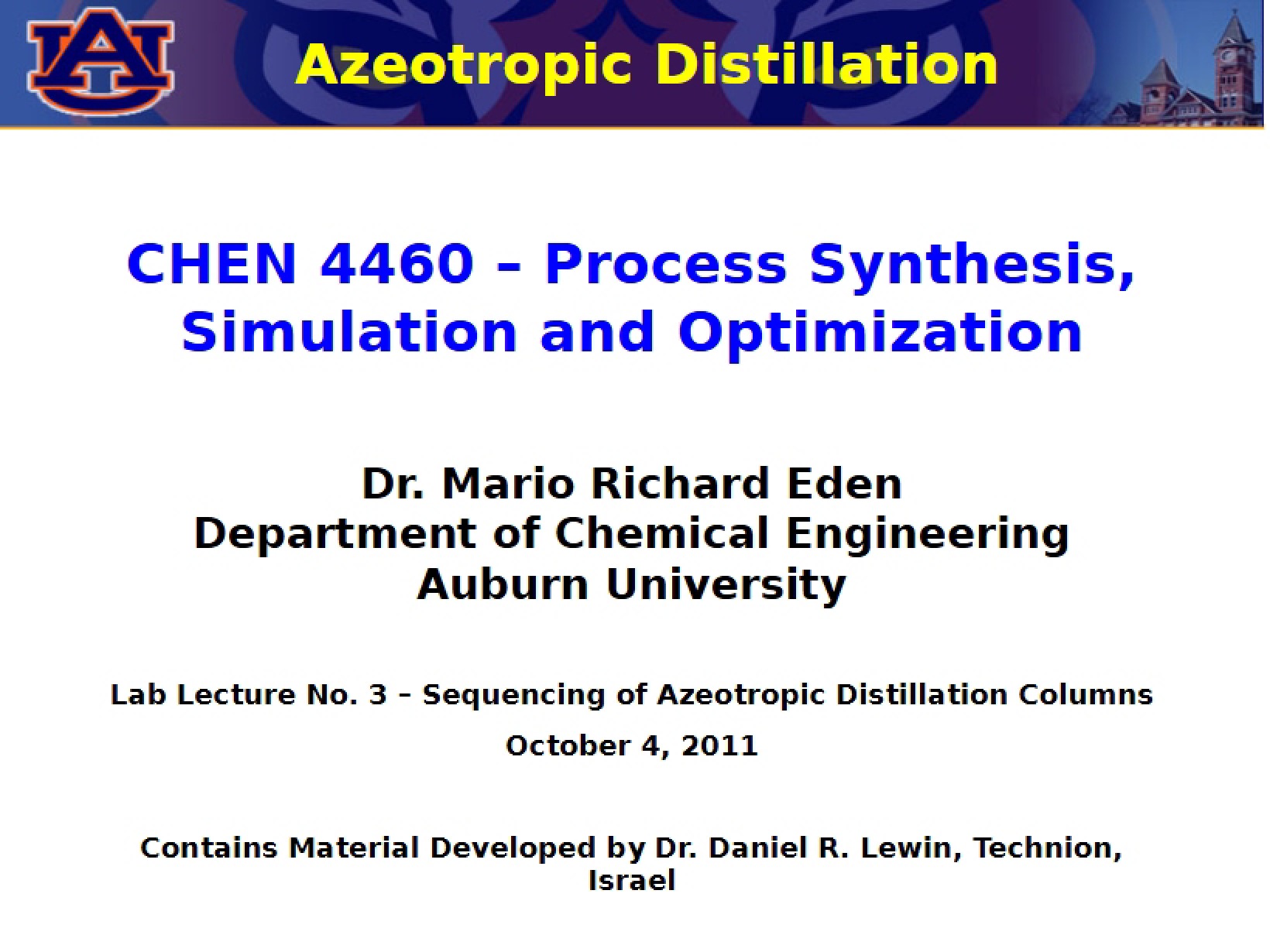Third Lab Lecture Process Simulation