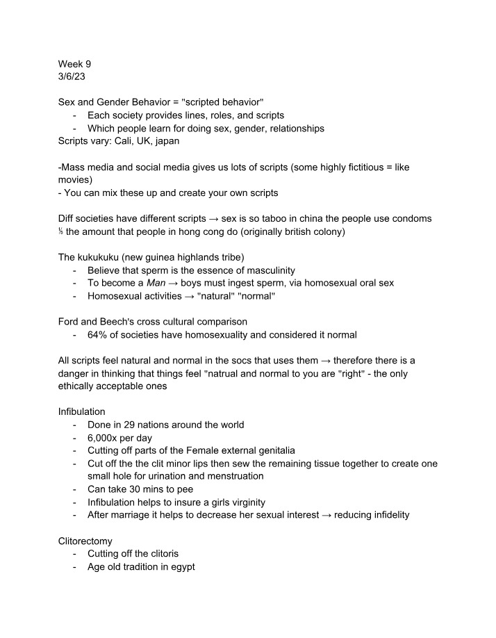Week 9 - SOC 152A