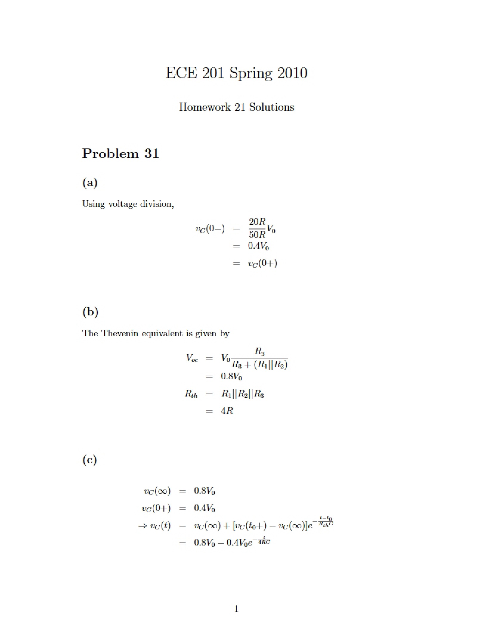 Homework Twenty-One