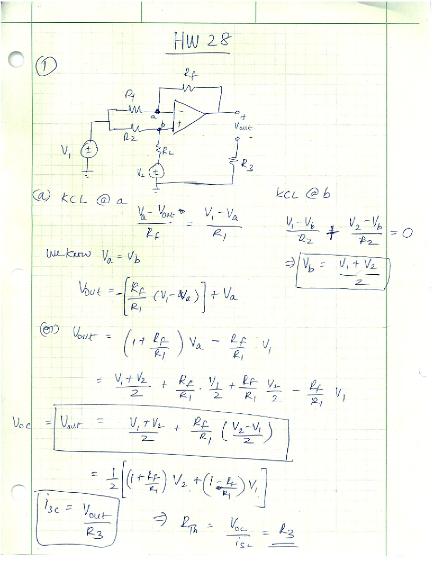 Solutions to Homework Twenty-Eight