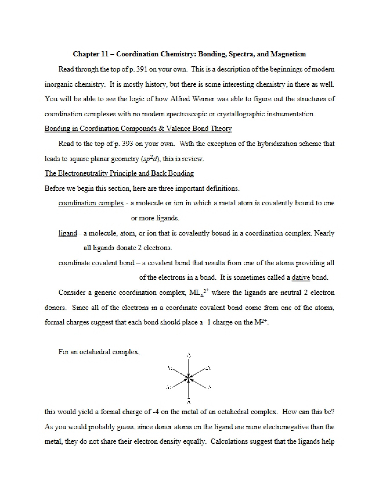 Magnetism, Spectra, and Bonding