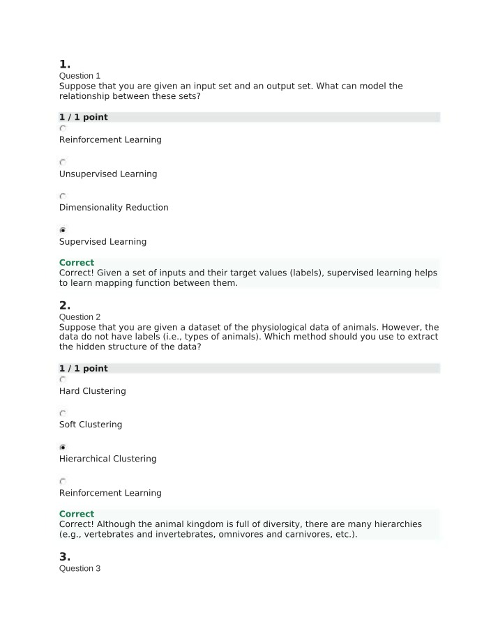 Machine Learning - Supervised and Unsupervised