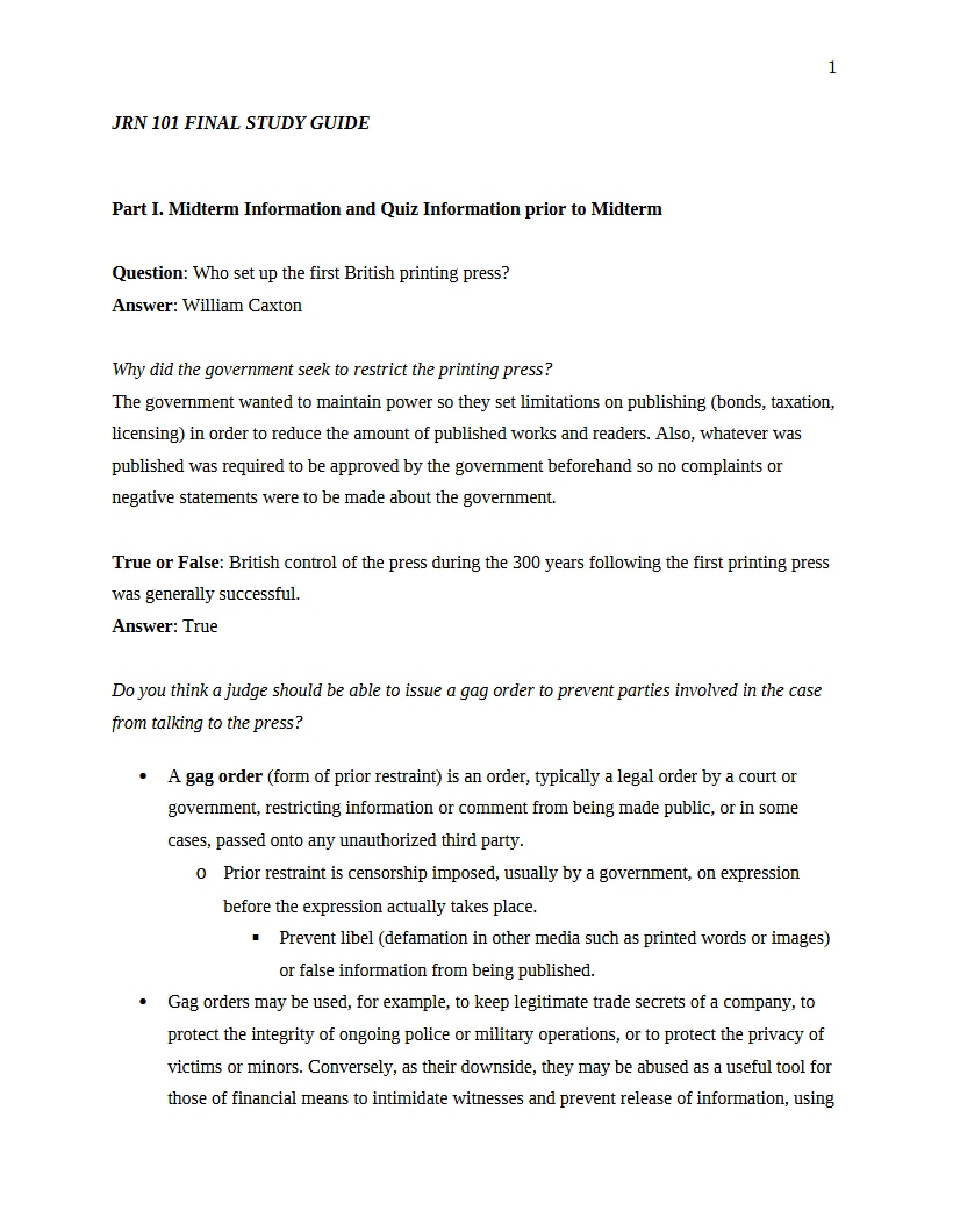 Media Freedom Final Guide
