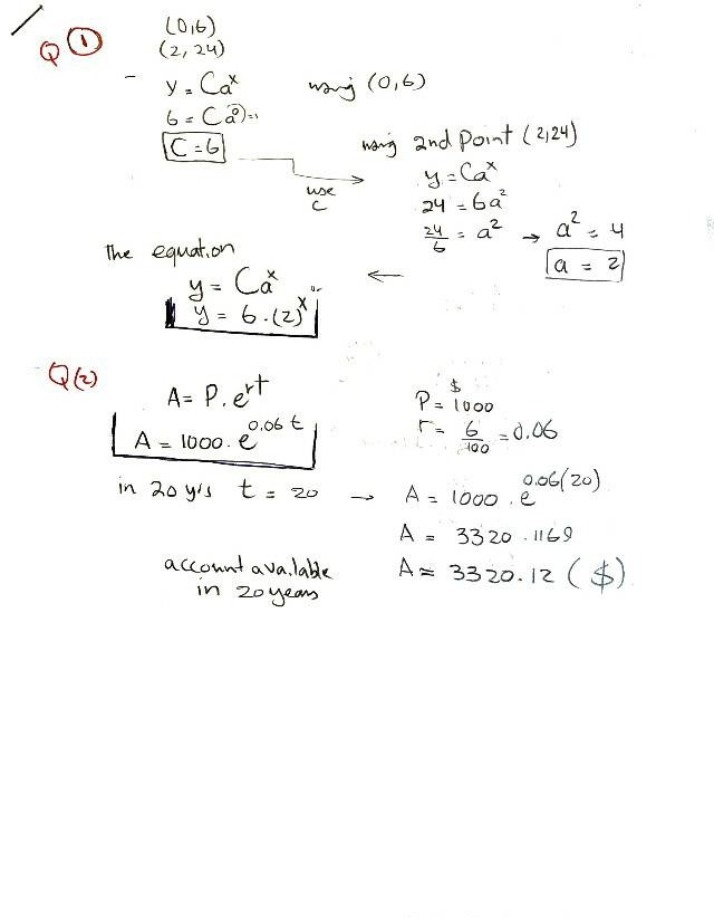 Study Notes for Mathematics
