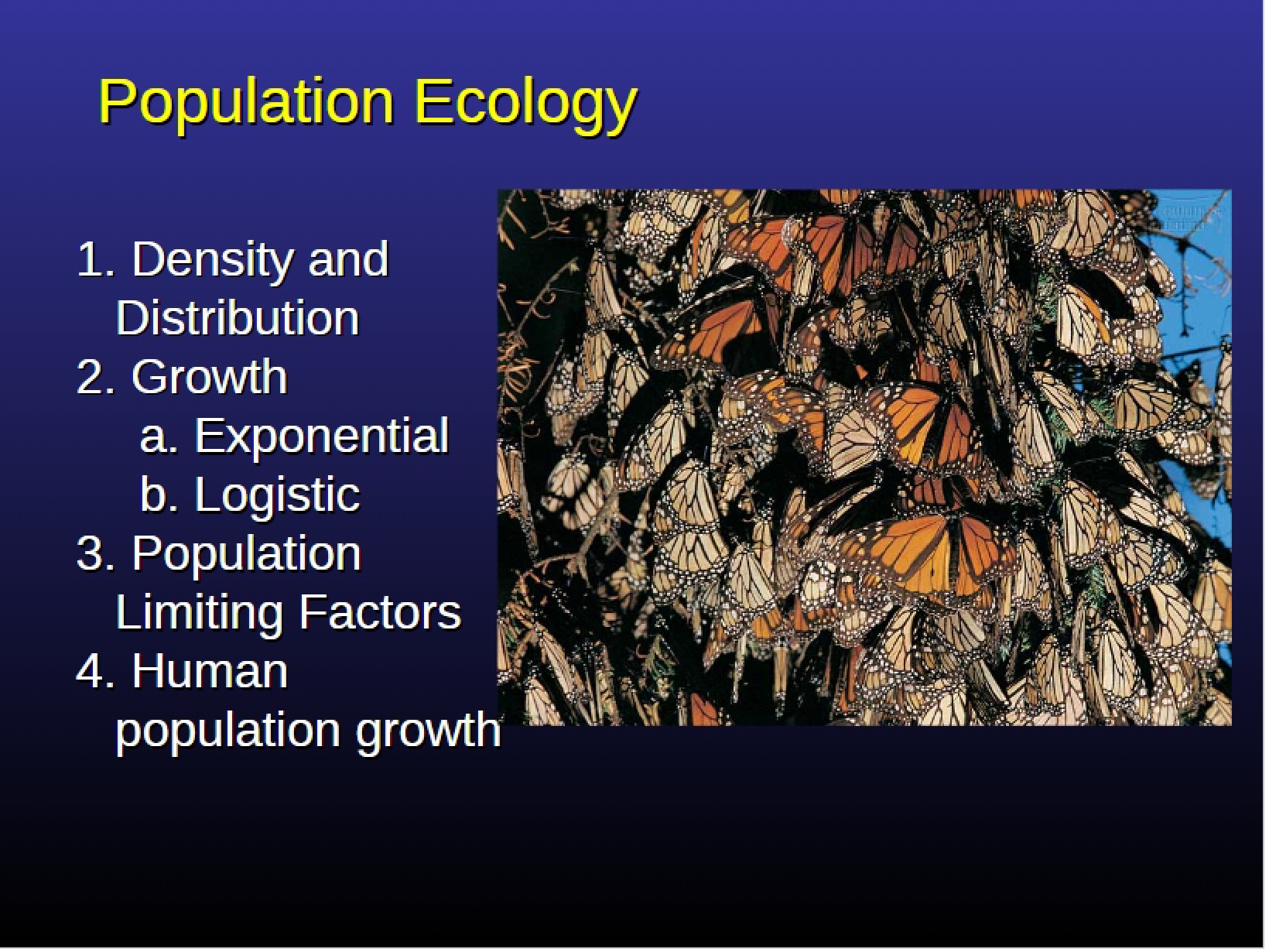 Ecology of Populations