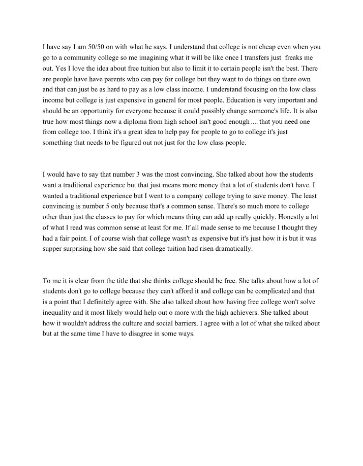 ENGL120 - Reading Response 5