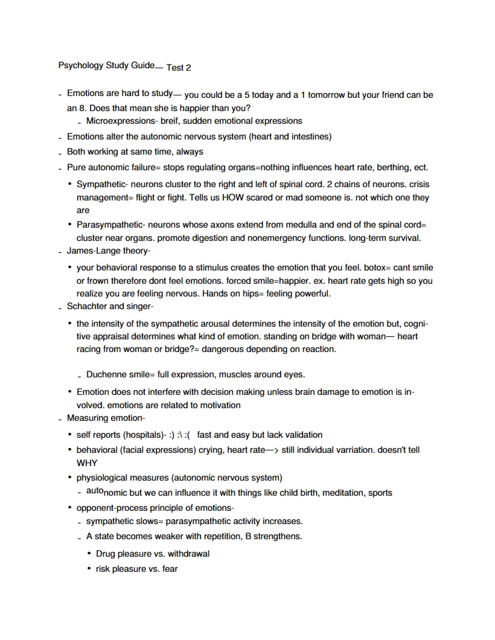 General Psychology Guide
