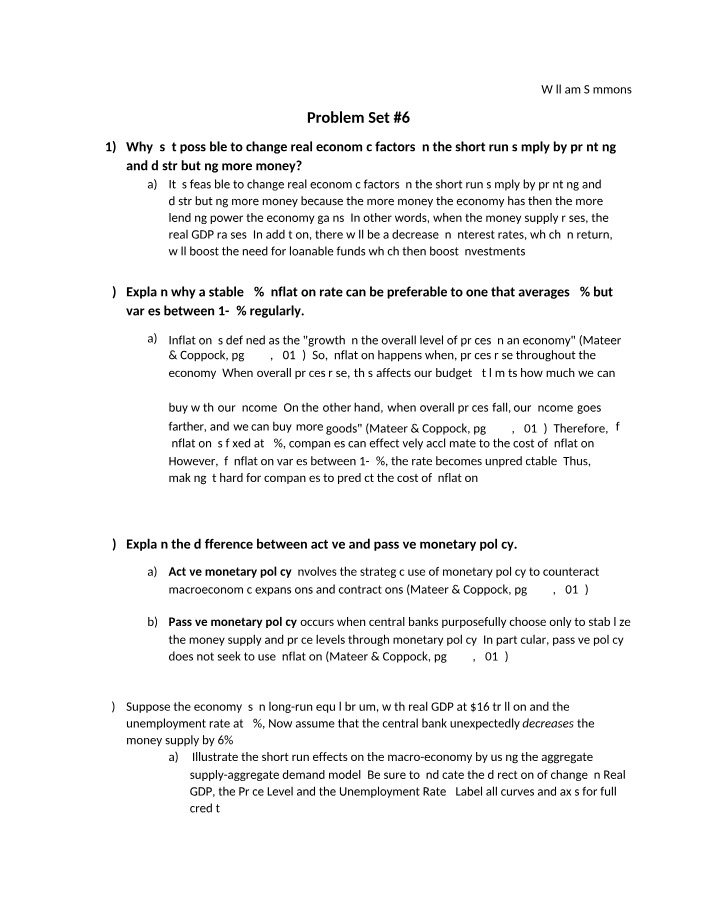 ART301 Problem Set 6