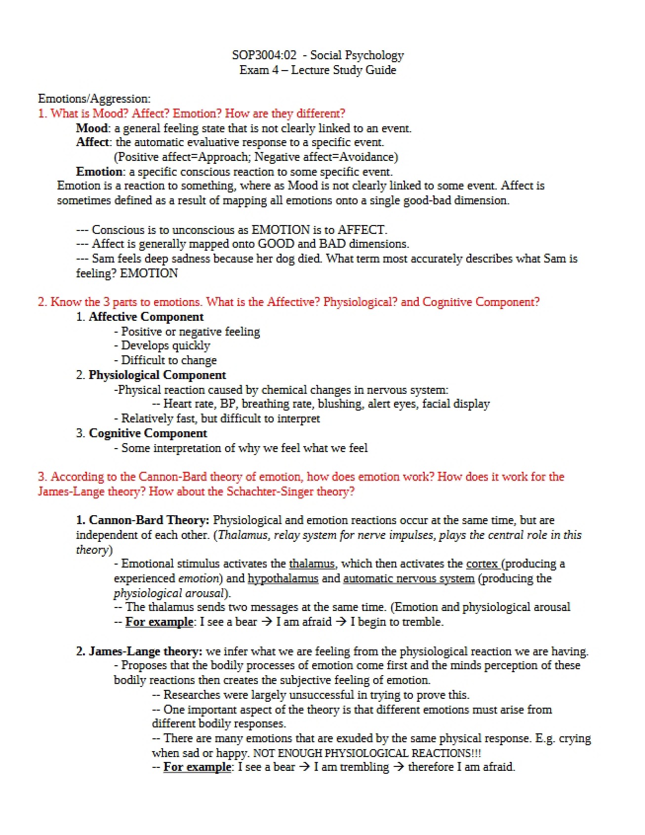 Social Psych Exam 4