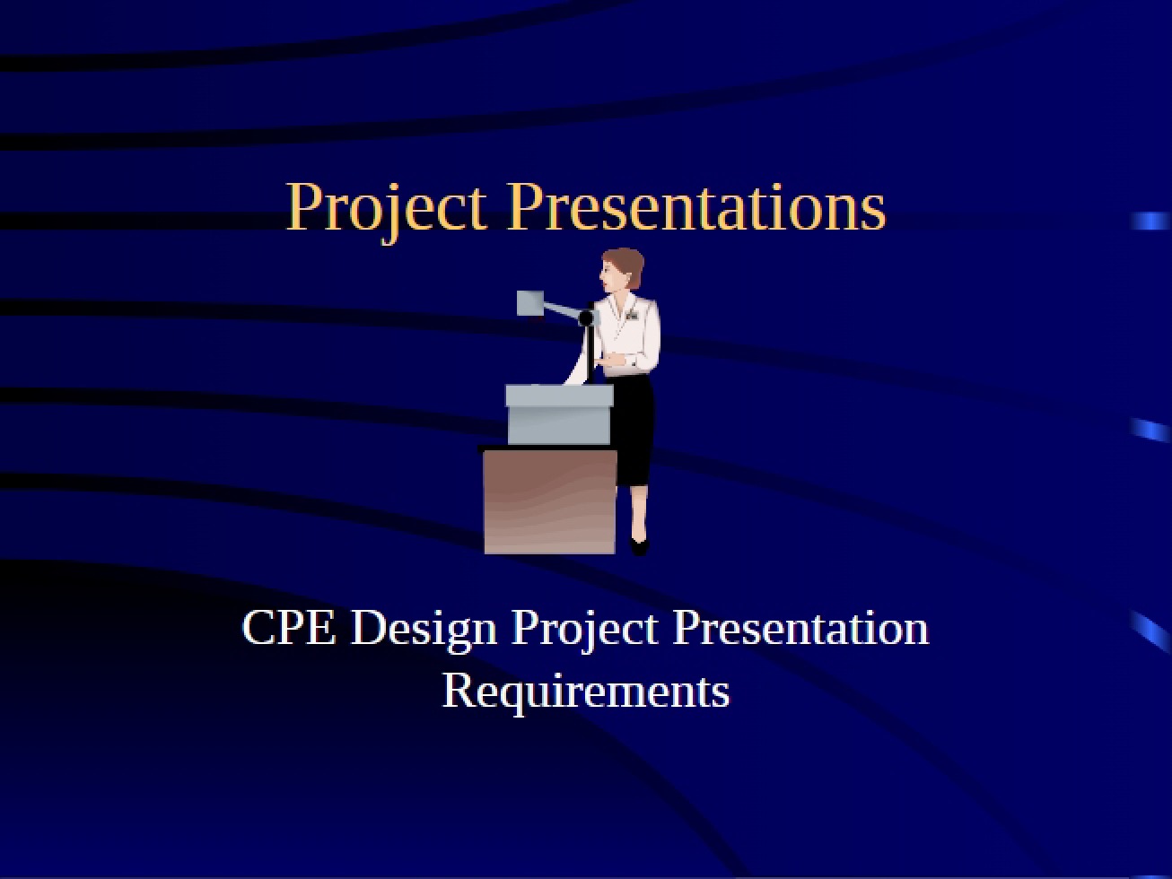 Presentations of Projects