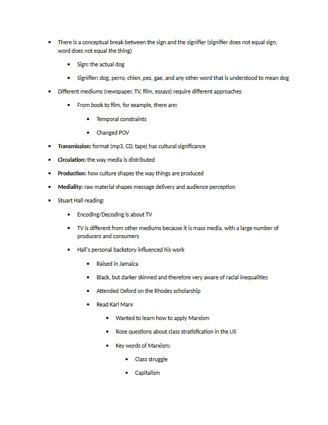Social Mobilization Media Notes