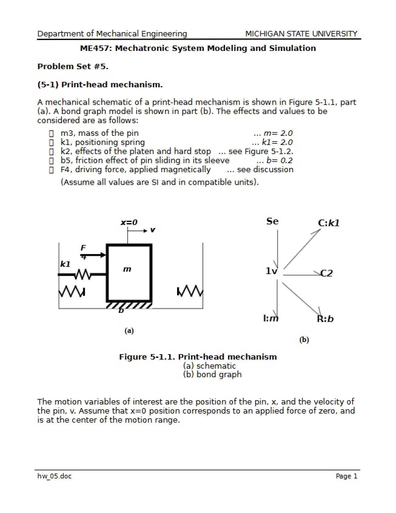 Lecture Notes - ME 457