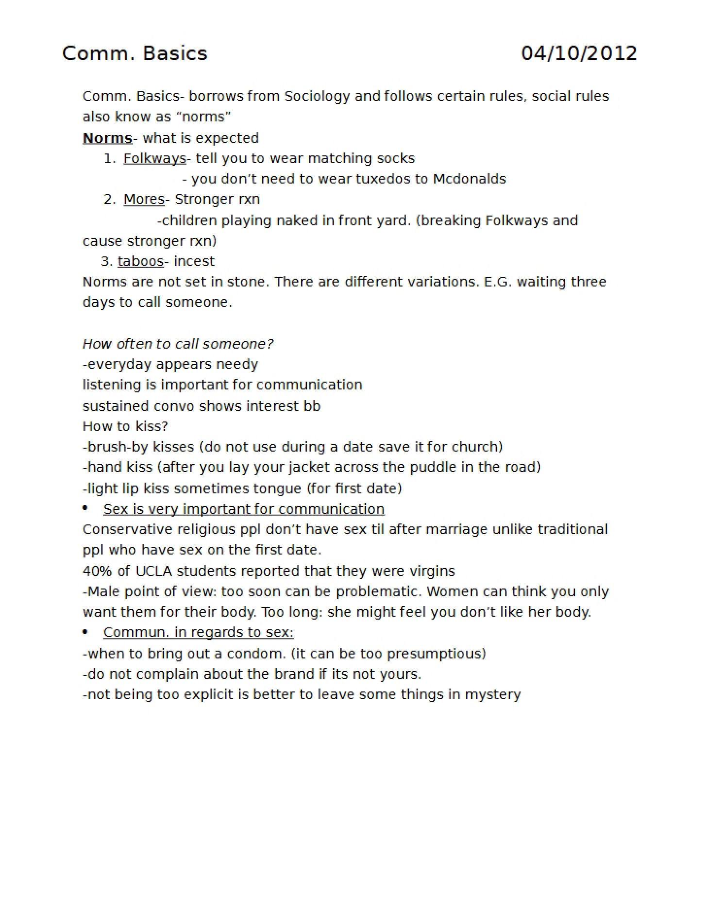9.22 Communication Basics