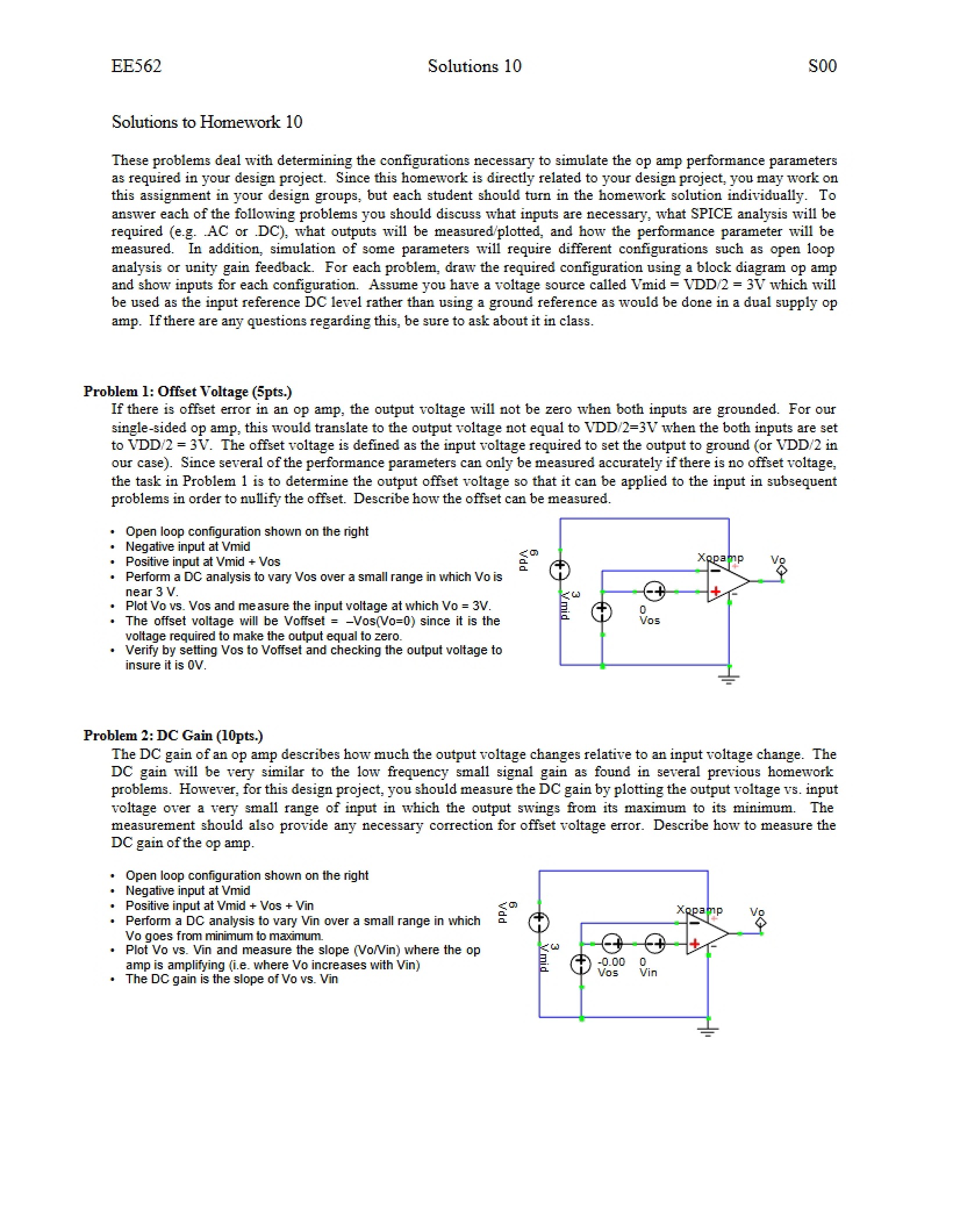 Solutions for Set 10