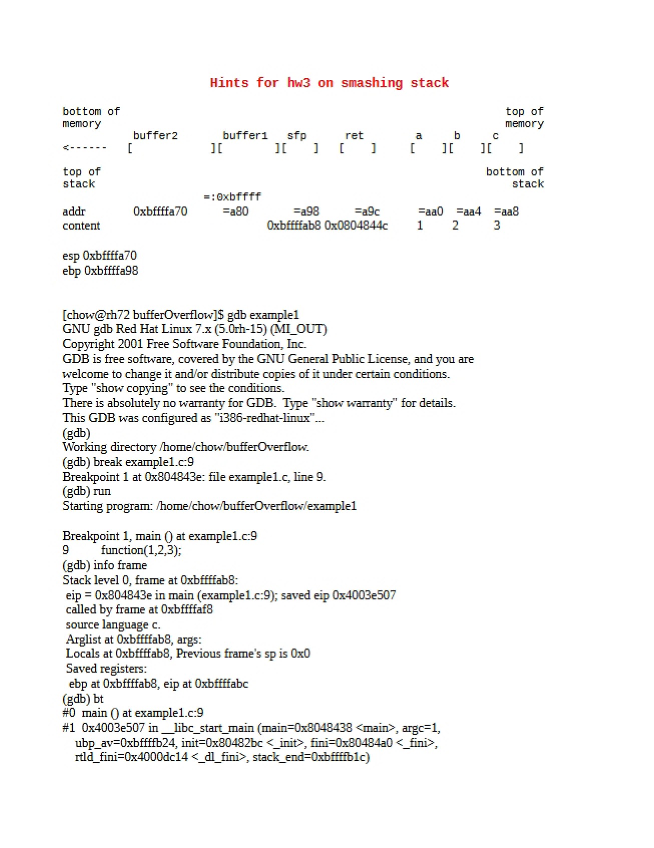 Lecture Notes (Second Instance)