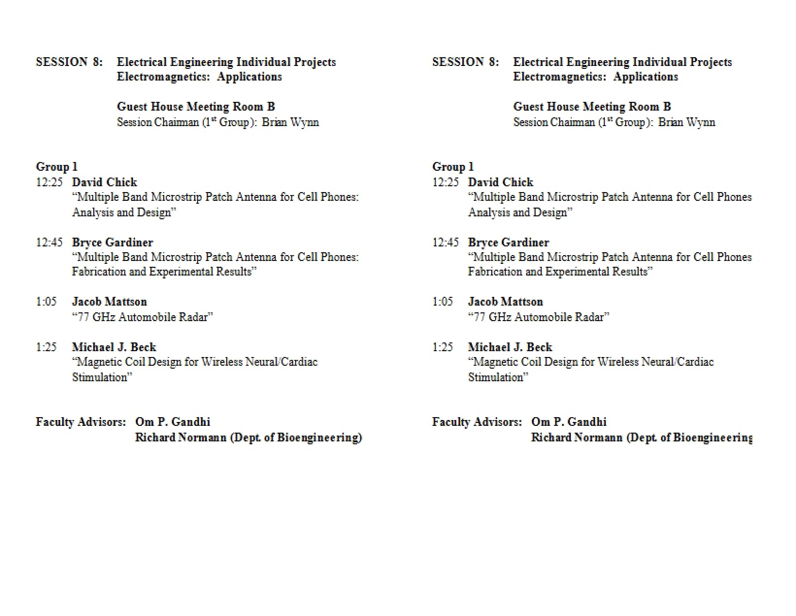Thesis Abstracts