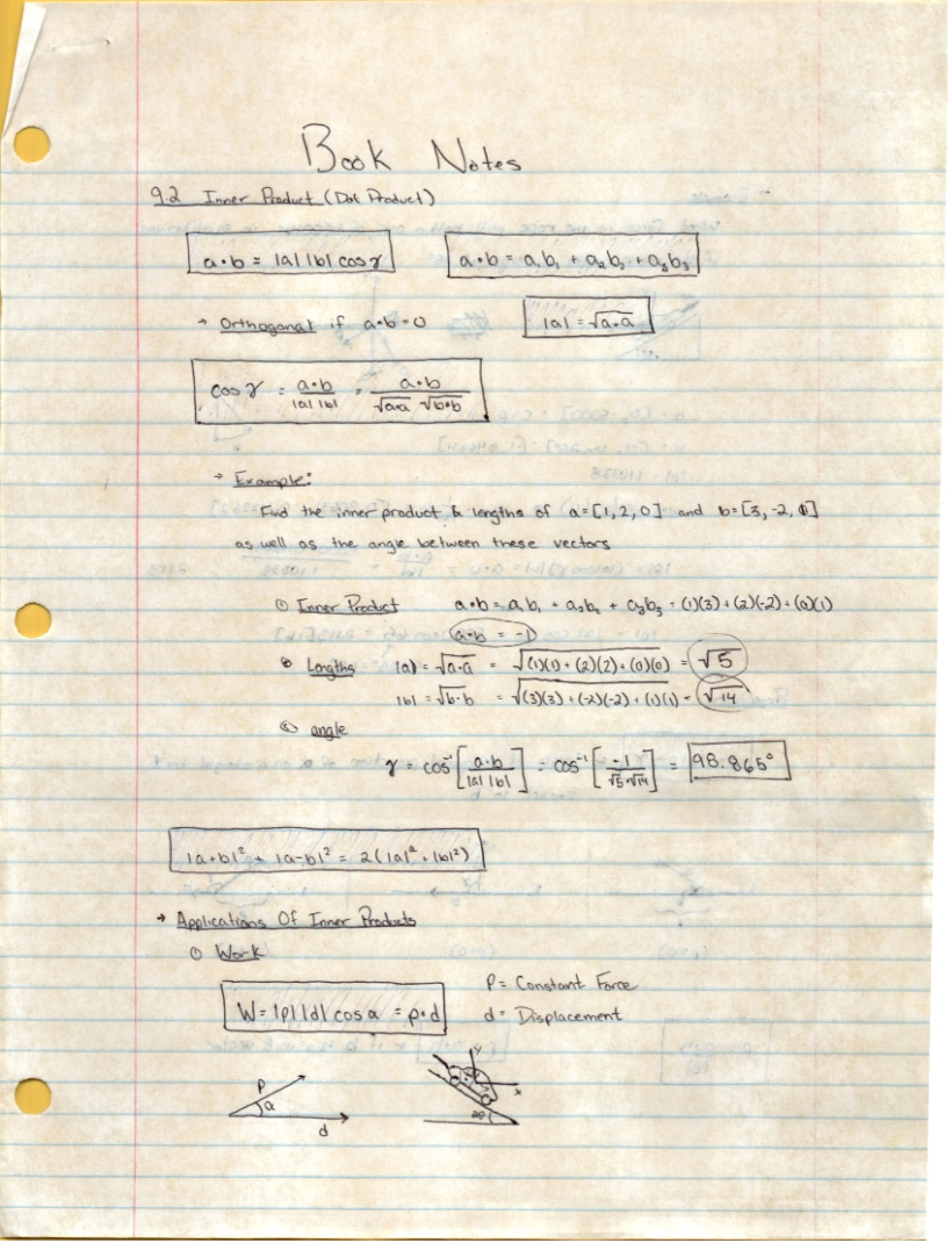 Notes from Textbook